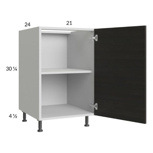 RTA Euro Cafe 21" Full Height Door Base Cabinet