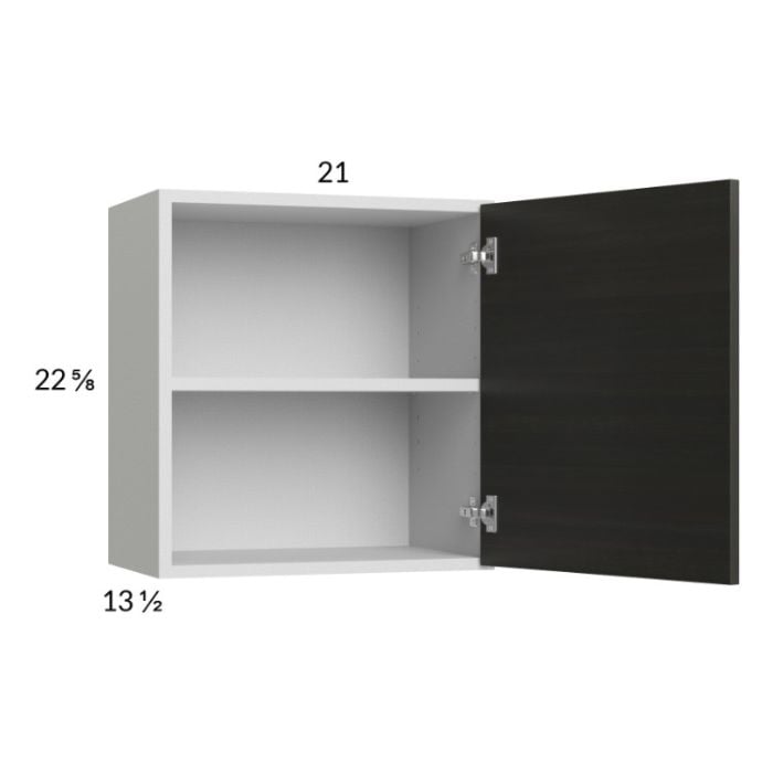RTA Euro Cafe 21" x 22-5/8" Wall Cabinet with 2 Finished End Panels