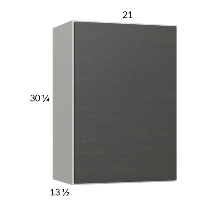 RTA Euro Cafe 21" x 30-1/4" Wall Cabinet with 1 Finished End Panel