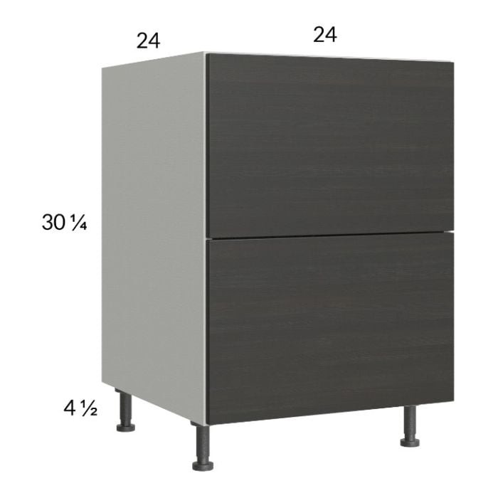 RTA Euro Cafe 24" 2-Drawer Base Cabinet