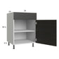RTA Euro Cafe 24" Base Cabinet with 1 Door