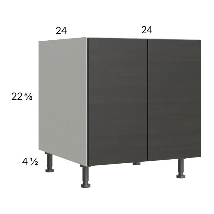 RTA Euro Cafe 24" Full Height Door Desk Base Cabinet