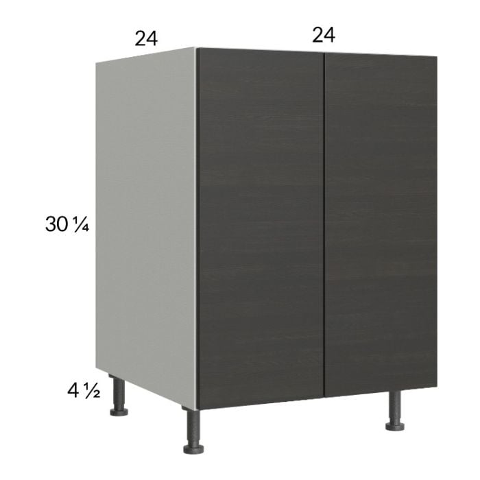 RTA Euro Cafe 24" Full Height Door Sink Base Cabinet