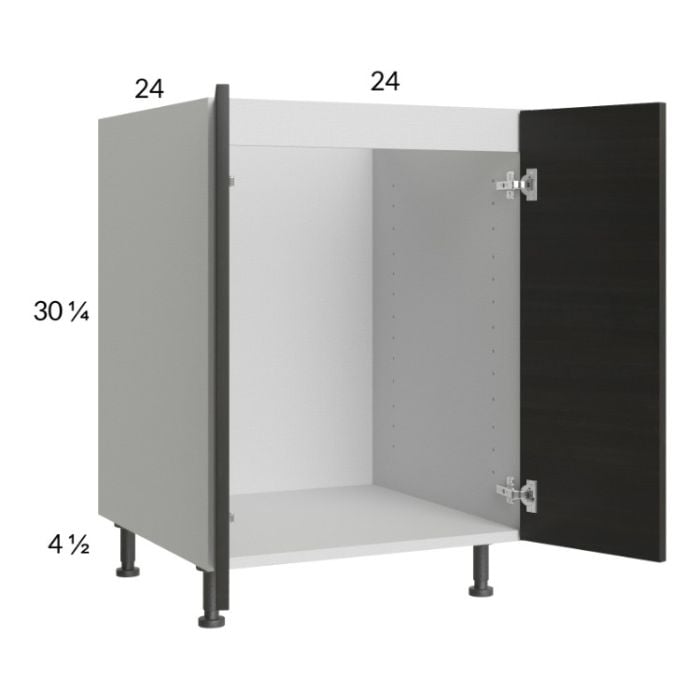 RTA Euro Cafe 24" Full Height Door Sink Base Cabinet