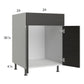 RTA Euro Cafe 24" Sink Base Cabinet