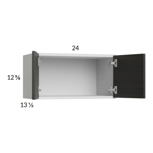 RTA Euro Cafe 24" x 12-5/8" Wall Cabinet with 1 Finished End Panel
