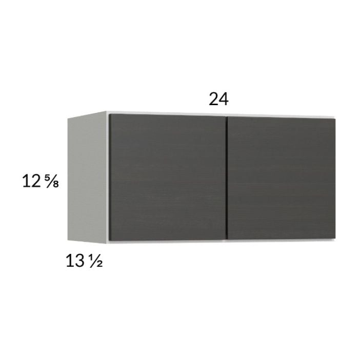 RTA Euro Cafe 24" x 12-5/8" Wall Cabinet with 2 Finished End Panels