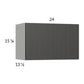 RTA Euro Cafe 24" x 15-1/8" Flip Up Door Wall Cabinet