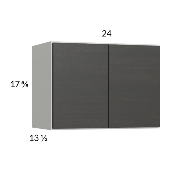 RTA Euro Cafe 24" x 17-5/8" Wall Cabinet with 2 Finished End Panels