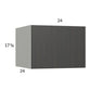 RTA Euro Cafe 24" x 17-5/8" x 24" Flip Up Door Wall Cabinet with 2 Finished End Panels
