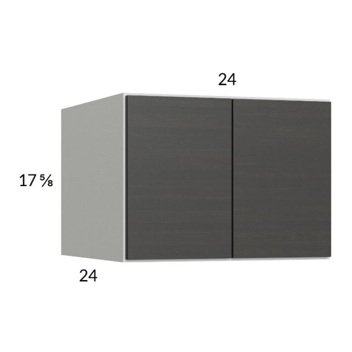 RTA Euro Cafe 24" x 17-5/8" x 24" Wall Cabinet with 2 Finished End Panels