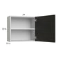 RTA Euro Cafe 24" x 22-5/8" Wall Cabinet with 1 Door
