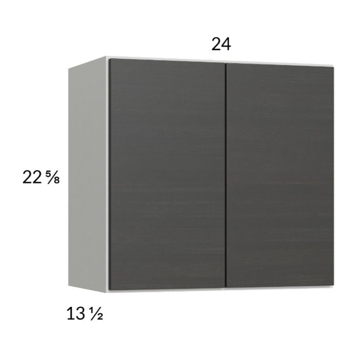 RTA Euro Cafe 24" x 22-5/8" Wall Cabinet with 1 Finished End Panel