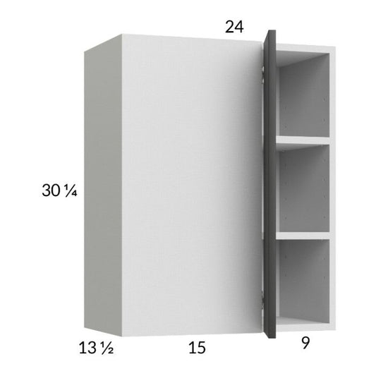 RTA Euro Cafe 24" x 30-1/4" Blind Corner Wall Cabinet