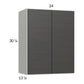 RTA Euro Cafe 24" x 30-1/4" Wall Cabinet