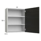 RTA Euro Cafe 24" x 30-1/4" Wall Cabinet with 1 Door and 1 Finished End Panel