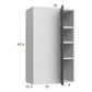RTA Euro Cafe 24" x 40-1/4" Blind Corner Wall Cabinet