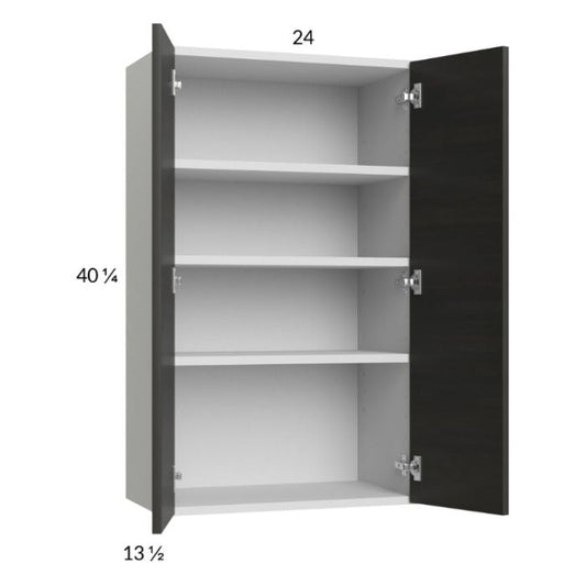 RTA Euro Cafe 24" x 40-1/4" Wall Cabinet with 2 Finished End Panels