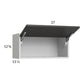 RTA Euro Cafe 27" x 12-5/8" Flip Up Door Wall Cabinet