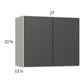 RTA Euro Cafe 27" x 22-5/8" Wall Cabinet with 1 Finished End Panel