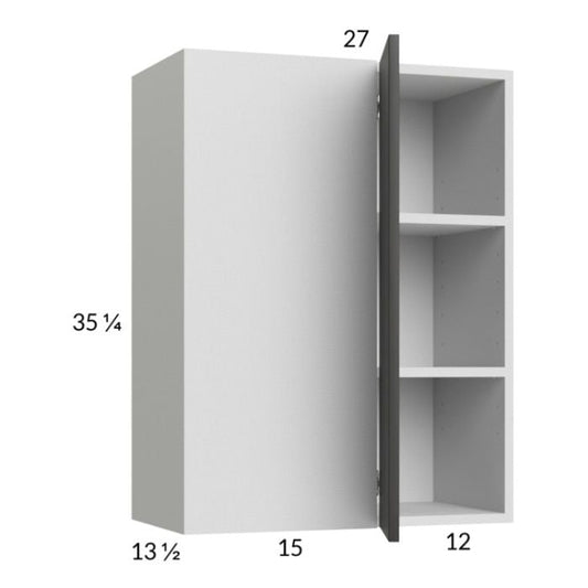 RTA Euro Cafe 27" x 35-1/4" Blind Corner Wall Cabinet with 2 Finished End Panels