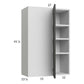 RTA Euro Cafe 27" x 40-1/4" Blind Corner Wall Cabinet with 1 Finished End Panel