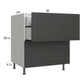 RTA Euro Cafe 30" 2-Drawer Base Cabinet with 1 Inner Drawer