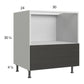 RTA Euro Cafe 30" Base Microwave Cabinet