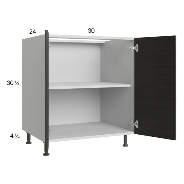 RTA Euro Cafe 30" Full Height Door Base Cabinet