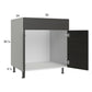 RTA Euro Cafe 30" Sink Base Cabinet