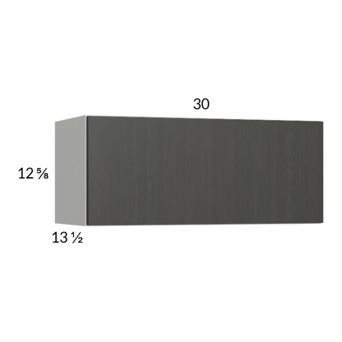 RTA Euro Cafe 30" x 12-5/8" Flip Up Door Wall Cabinet with 1 Finished End Panel