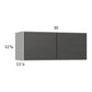 RTA Euro Cafe 30" x 12-5/8" Wall Cabinet