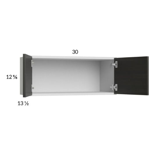 RTA Euro Cafe 30" x 12-5/8" Wall Cabinet with 1 Finished End Panel