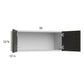 RTA Euro Cafe 30" x 12-5/8" Wall Cabinet