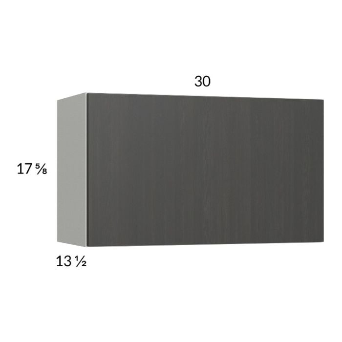 RTA Euro Cafe 30" x 17-5/8" Flip Up Door Wall Cabinet with 2 Finished End Panels