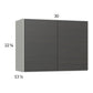 RTA Euro Cafe 30" x 22-5/8" Wall Cabinet