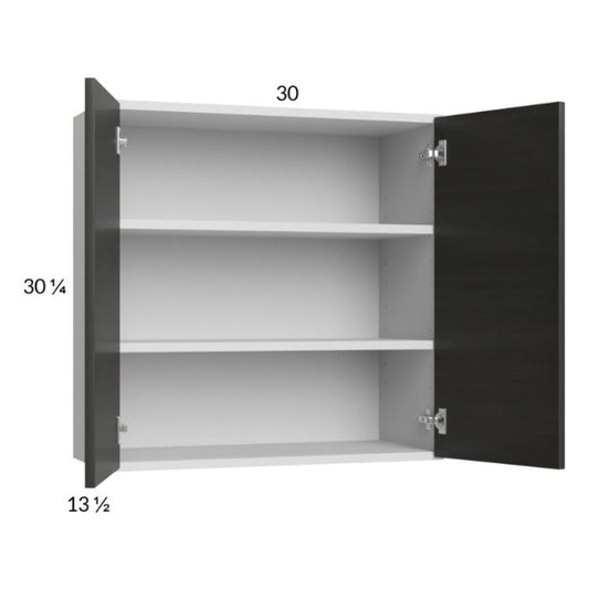 RTA Euro Cafe 30" x 30-1/4" Wall Cabinet