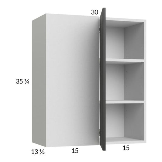 RTA Euro Cafe 30" x 35-1/4" Blind Corner Wall Cabinet