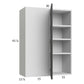 RTA Euro Cafe 30" x 40-1/4" Blind Corner Wall Cabinet