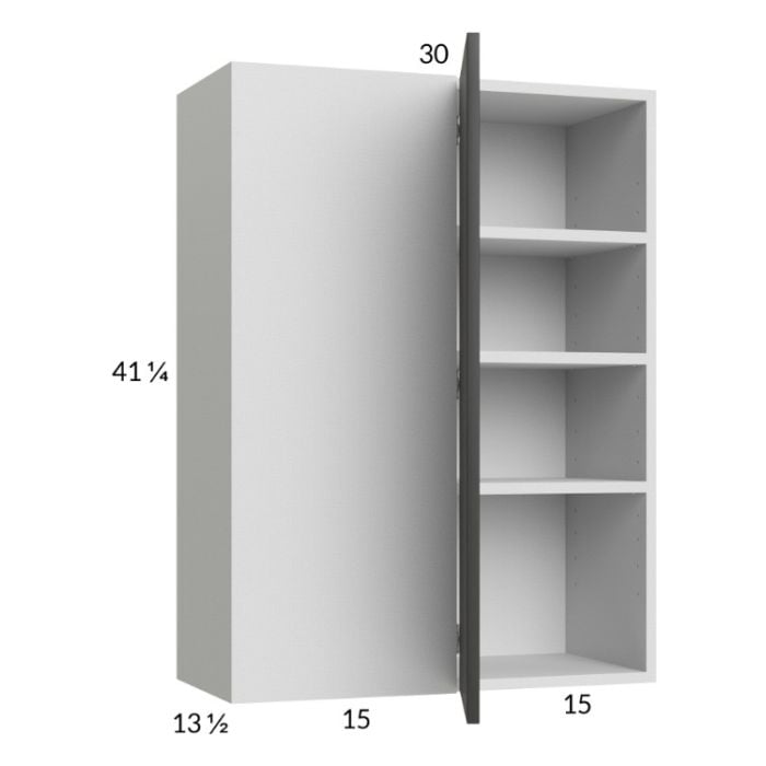 RTA Euro Cafe 30" x 40-1/4" Blind Corner Wall Cabinet