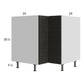 RTA Euro Cafe 33" Lazy Susan Base Cabinet with 2 Finished End Panels