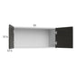 RTA Euro Cafe 33" x 15-1/8" Wall Cabinet with 2 Finished End Panels