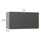 RTA Euro Cafe 33" x 17-5/8" Flip Up Door Wall Cabinet