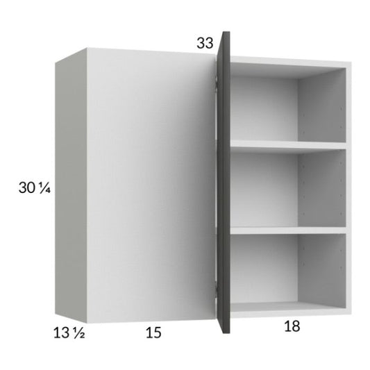RTA Euro Cafe 33" x 30-1/4" Blind Corner Wall Cabinet