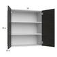RTA Euro Cafe 33" x 35-1/4" Wall Cabinet with 1 Finished End Panel