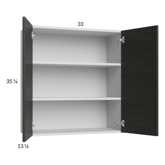 RTA Euro Cafe 33" x 35-1/4" Wall Cabinet