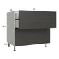 RTA Euro Cafe 36" 2-Drawer Base Cabinet with 1 Inner Drawer and 2 Finished End Panels