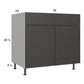 RTA Euro Cafe 36" Base Cabinet