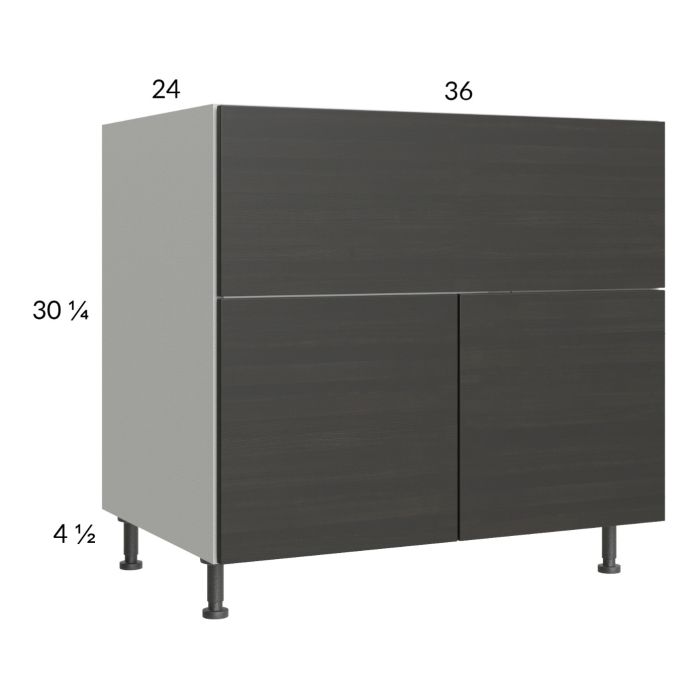 RTA Euro Cafe 36” Farm Sink Base Cabinet