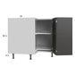 RTA Euro Cafe 36" Lazy Susan Base Cabinet